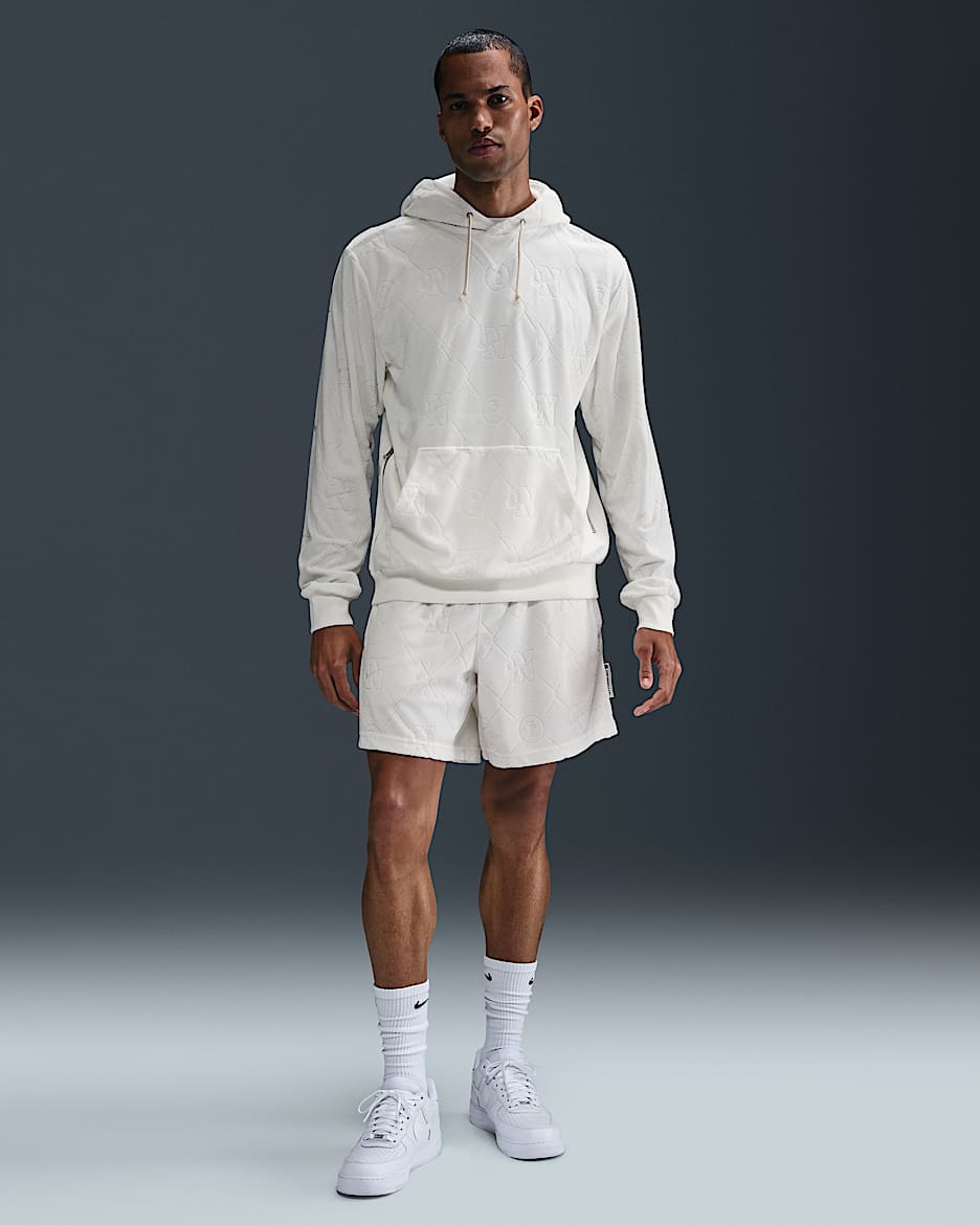 Nike Standard Issue Men's Dri-FIT 15cm (approx.) Basketball Shorts - Sail/Pale Ivory