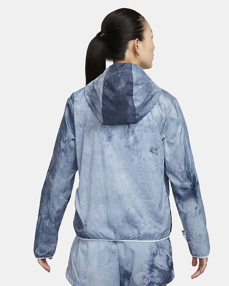 Nike Trail Women's Repel Running Jacket - Light Armoury Blue/Thunder Blue/Thunder Blue