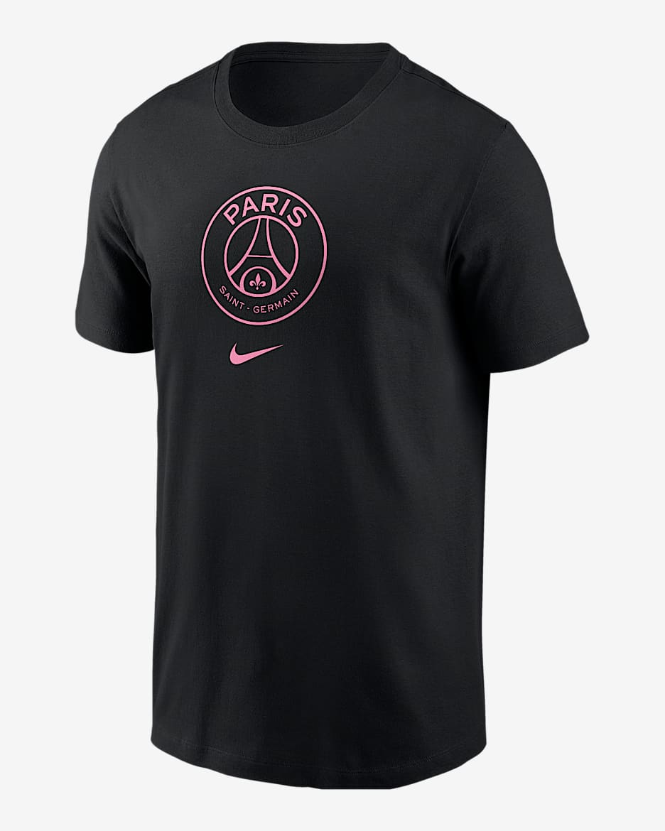 Paris Saint-Germain Core Men's Nike Soccer T-Shirt - Black