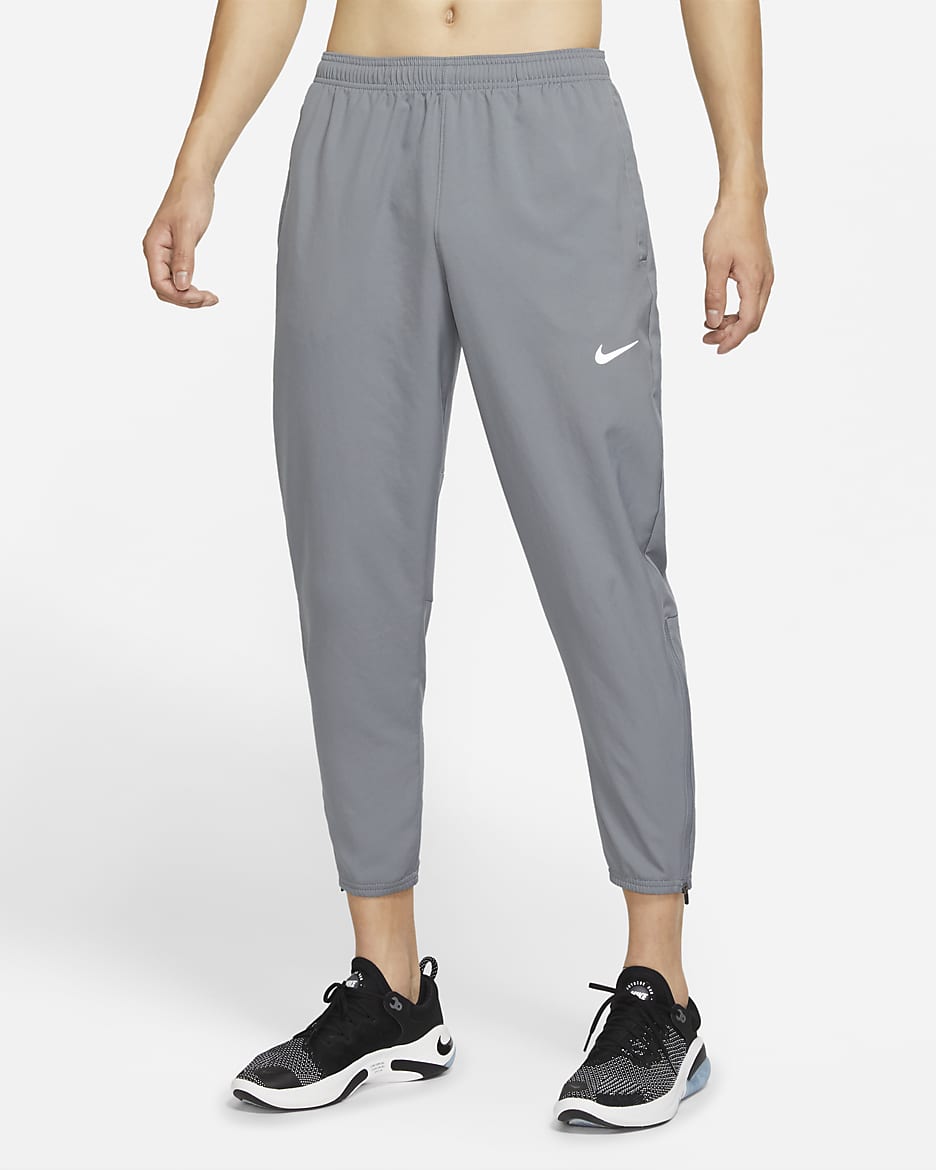 ナイキ Dri-FIT チャレンジャー メンズ ウーブン ランニングパンツ - スモークグレー