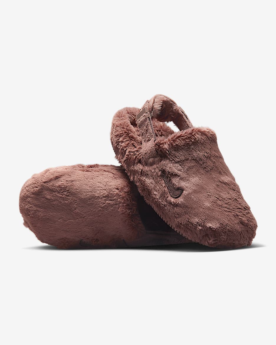 Nike Calm SE Women's Mules - Mink Brown/Ironstone