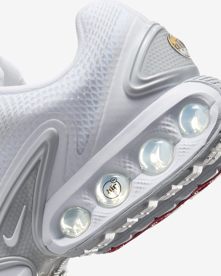 Nike Air Max Dn Sabatilles - Blanc/Blanc/Platejat metal·litzat/Blanc