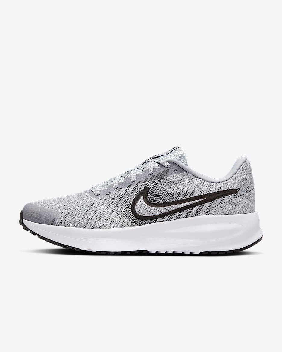 Nike Run Defy Men's Road Running Shoes - Wolf Grey/White/Iron Grey/Black