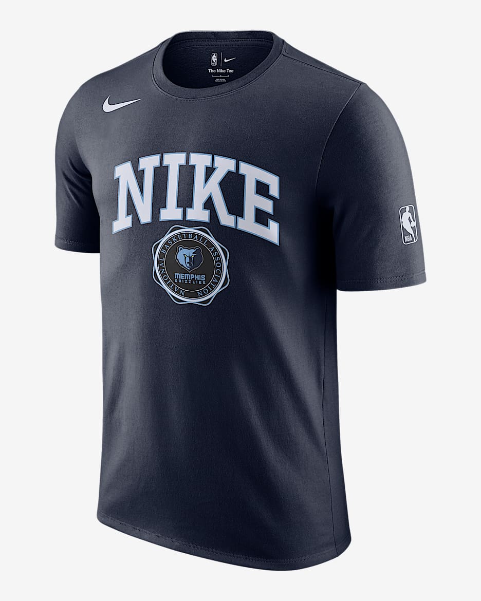 Memphis Grizzlies Essential Nike NBA Erkek Tişörtü - College Navy