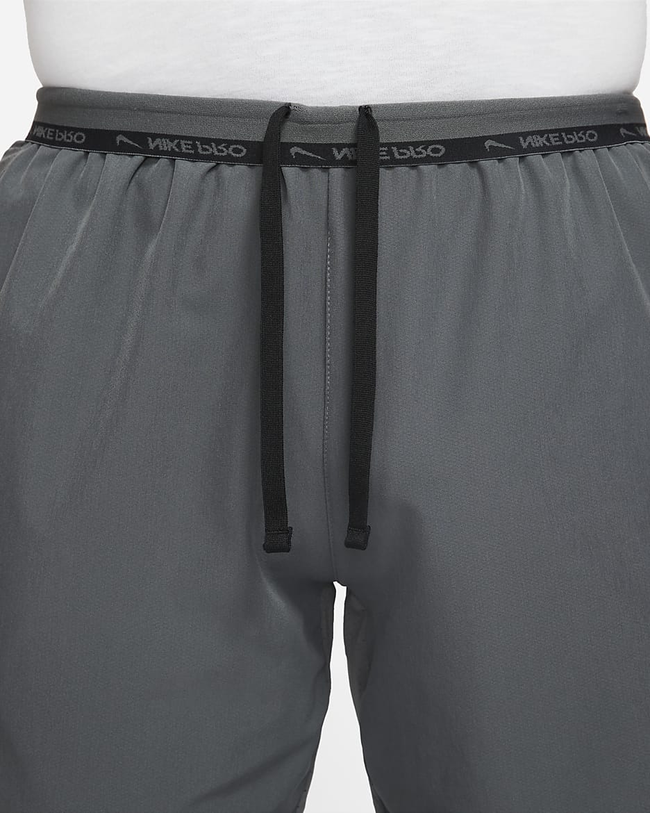 Nike Dri-FIT Flex Rep Pro Collection Men's 20cm (approx.) Unlined Training Shorts - Iron Grey/Black