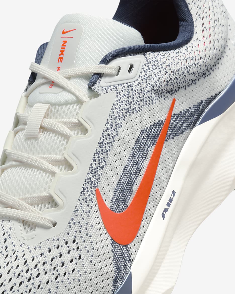 Chaussure de running sur route Nike Winflo 11 pour homme - Sail/Thunder Blue/Light Iron Ore/Total Orange