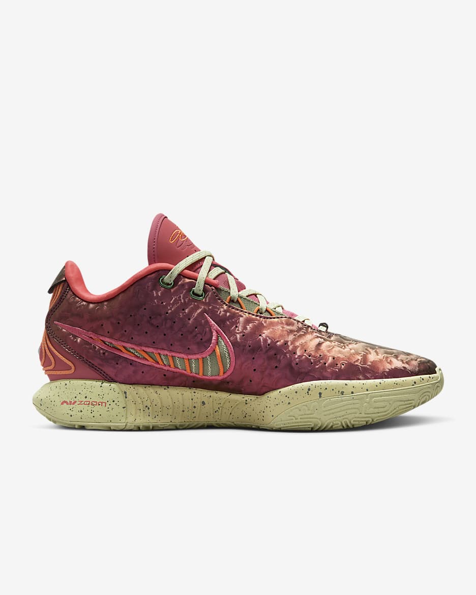 LeBron XXI "Queen Conch" Basketballschuh - Ember Glow/Campfire Orange/Dark Russet/Elemental Gold