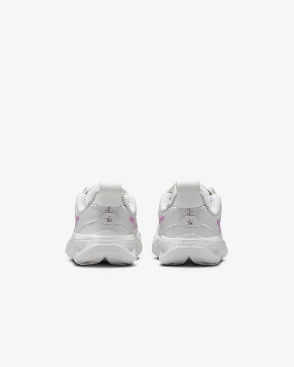 Nike Star Runner 4 Baby/Toddler Shoes - Summit White/Viotech/Summit White/Beyond Pink