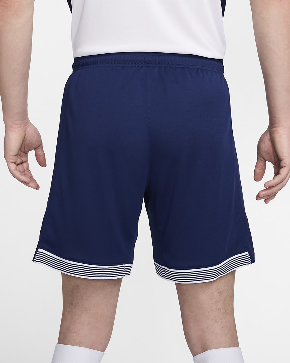 Short de foot replica Nike Dri-FIT Tottenham Hotspur 2024 Stadium Domicile pour homme - Binary Blue/Blanc