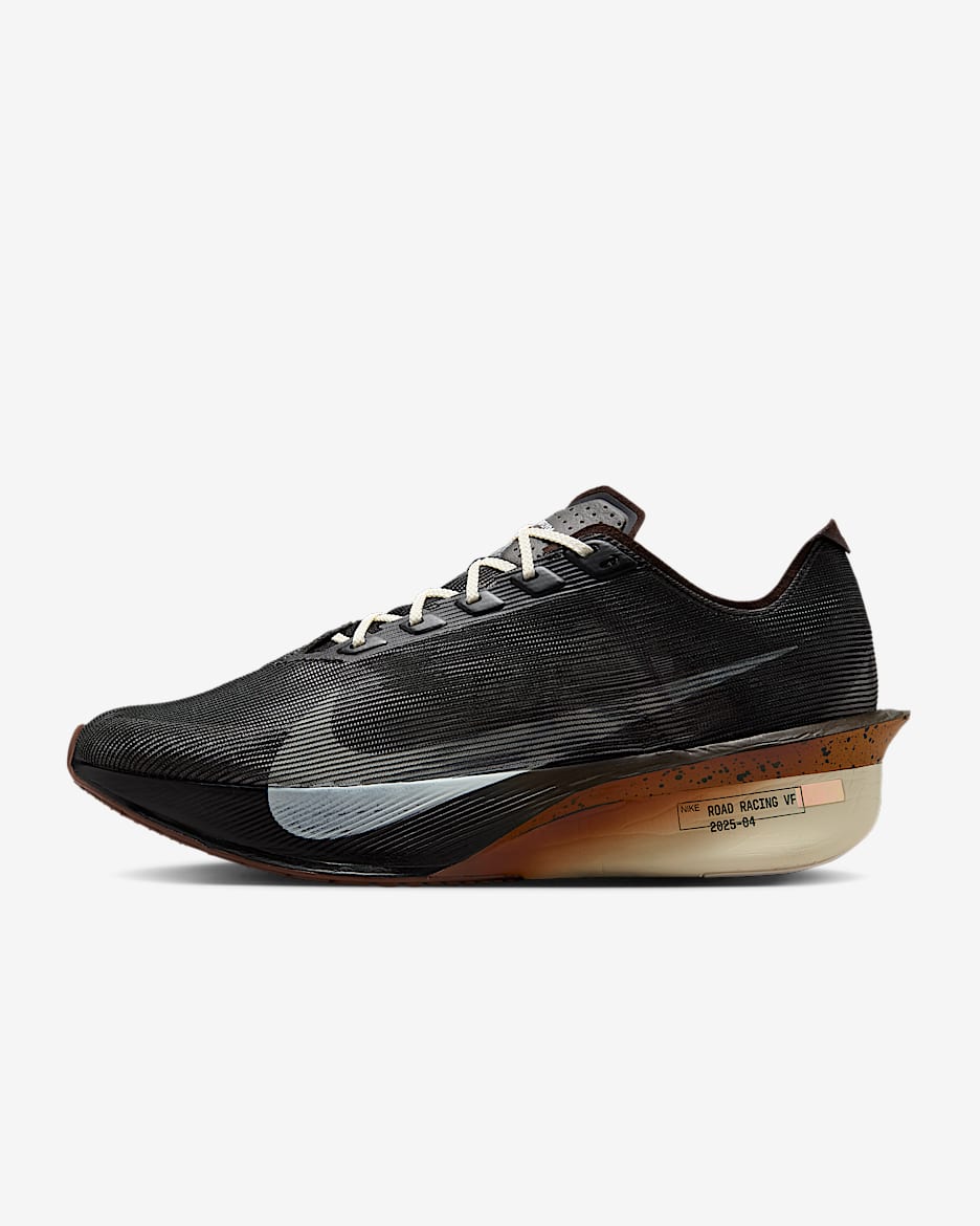 Nike Vaporfly 4 Men's Road Racing Shoes - Velvet Brown/Black/Desert Ochre/Soft Pearl