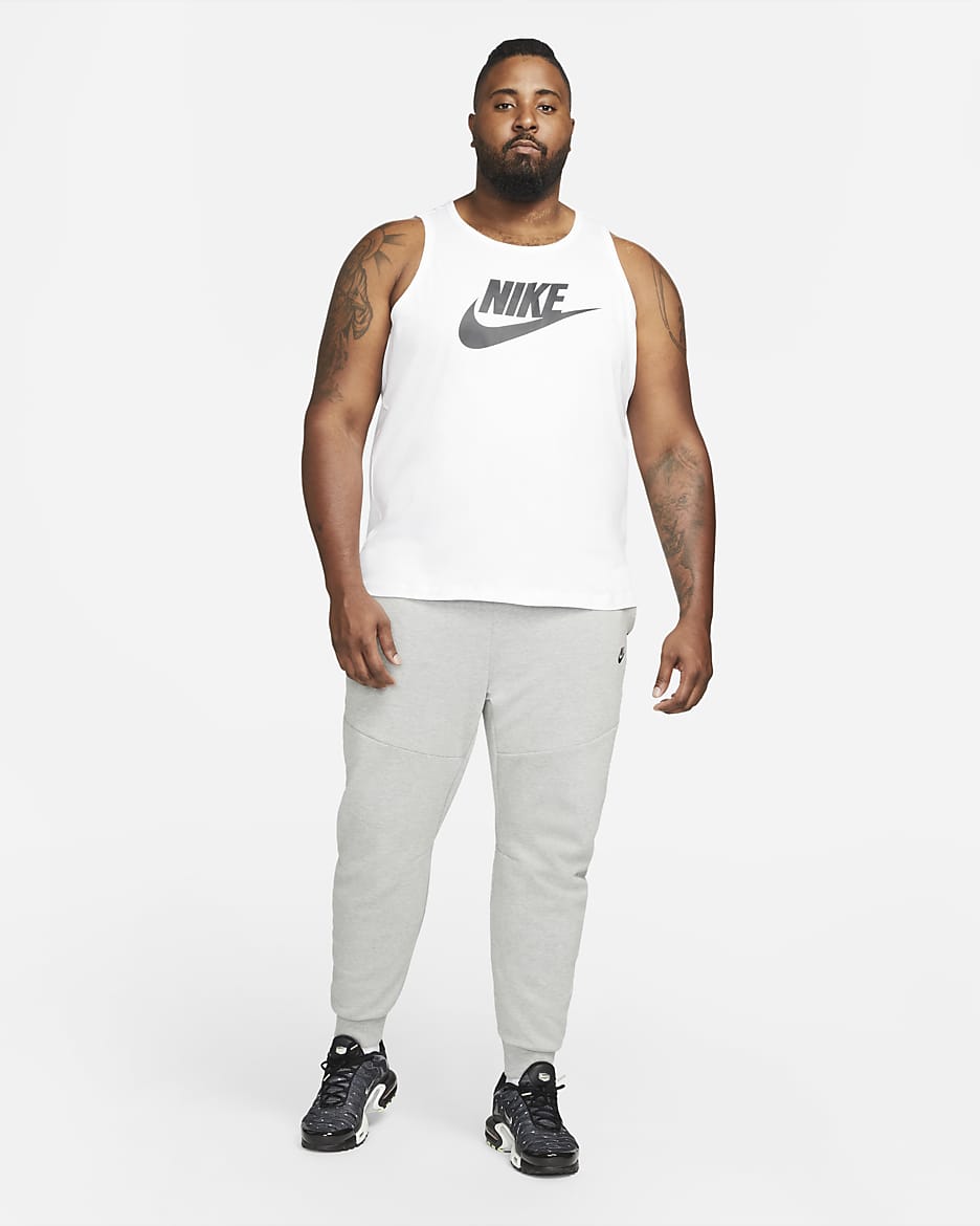 Nike Sportswear Men's Tank - White/Black