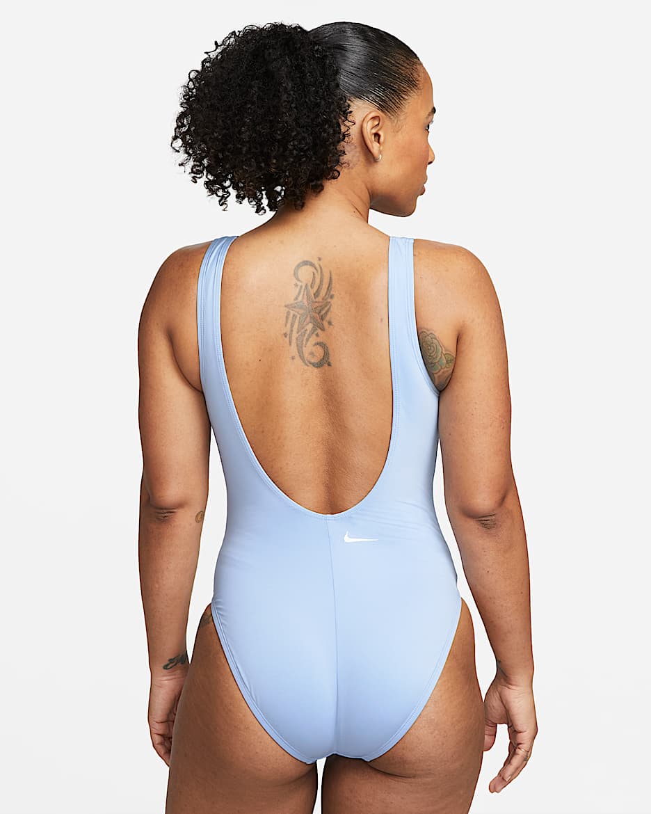 Nike Women's U-Back One-Piece Swimsuit - Cobalt Bliss