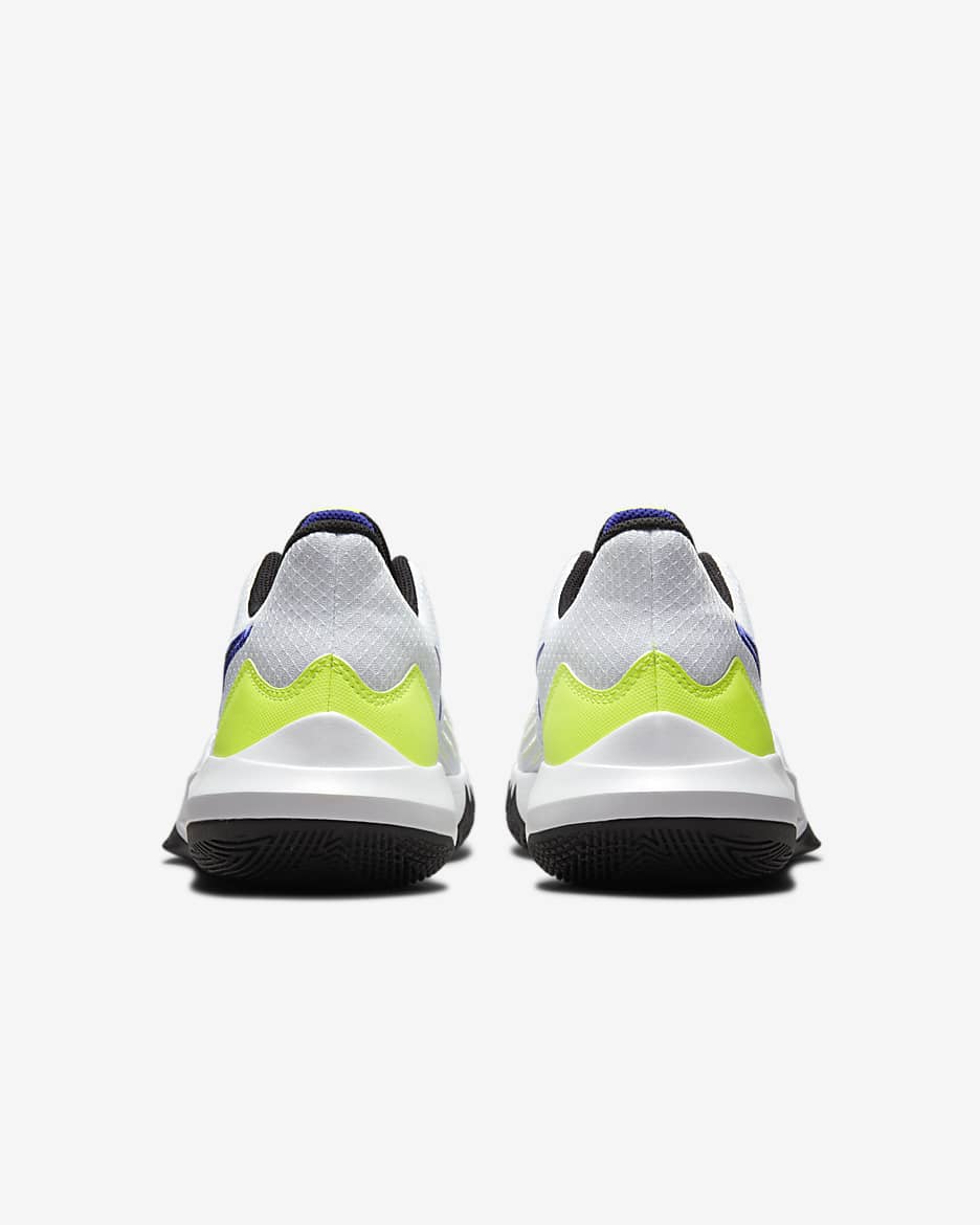 Nike Precision 5 Basketball Shoe - White/Barely Volt/Volt/Black