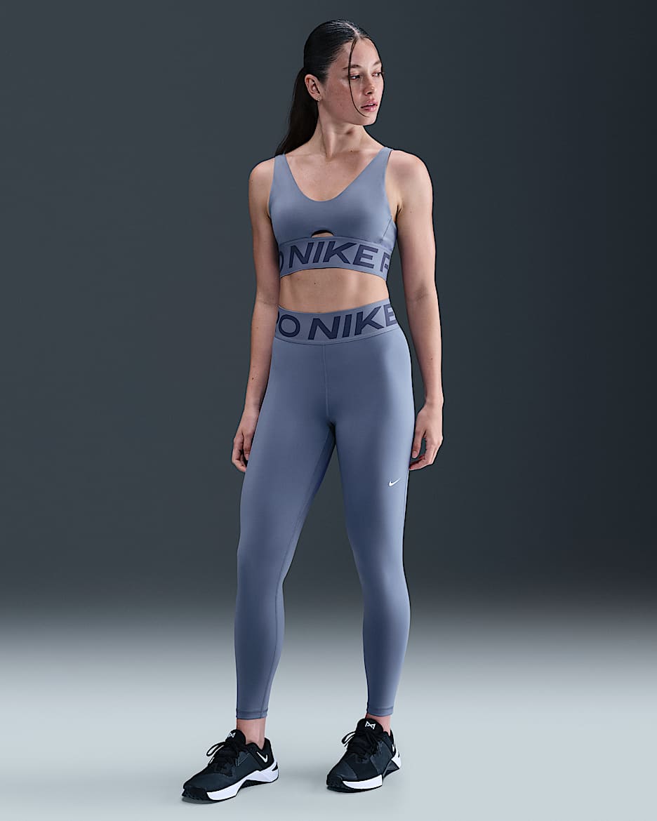 Nike Pro Sculpt Women's High-Waisted Full-Length Leggings - World Indigo/White