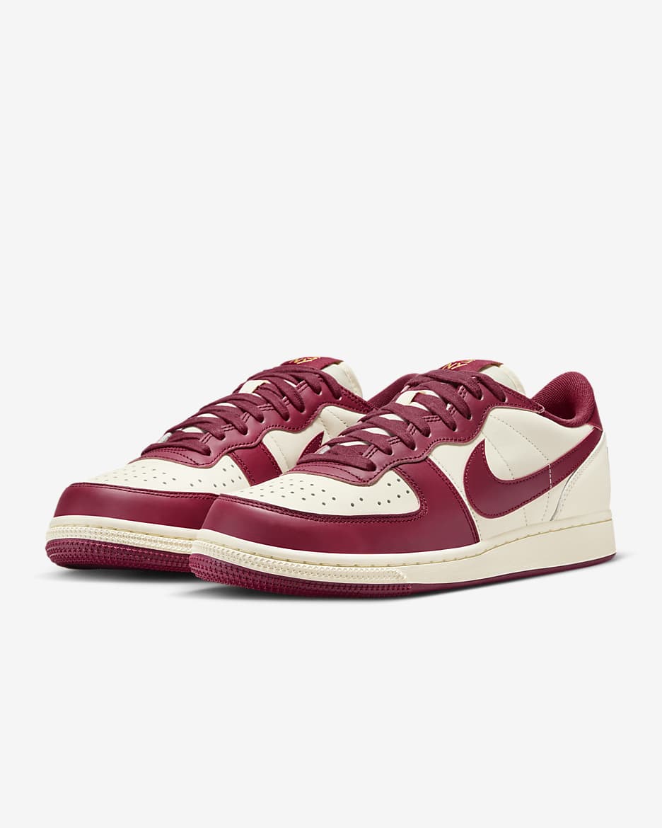 Calzado Nike Terminator Low Premium - Leche de coco/Oro metalizado/Rojo pista/Rojo noble