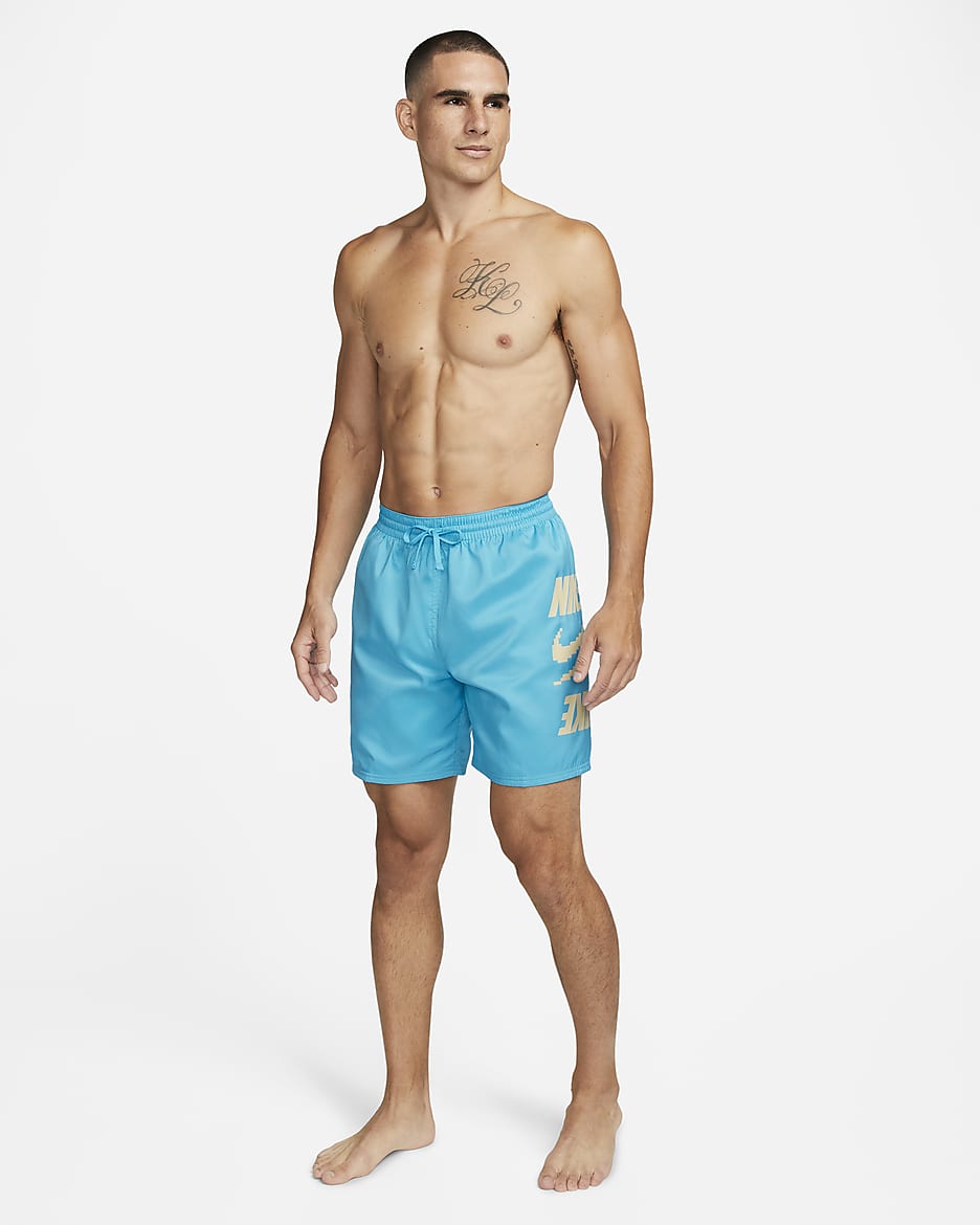 Shorts de vóleibol de 18 cm para hombre Nike - Azul relámpago