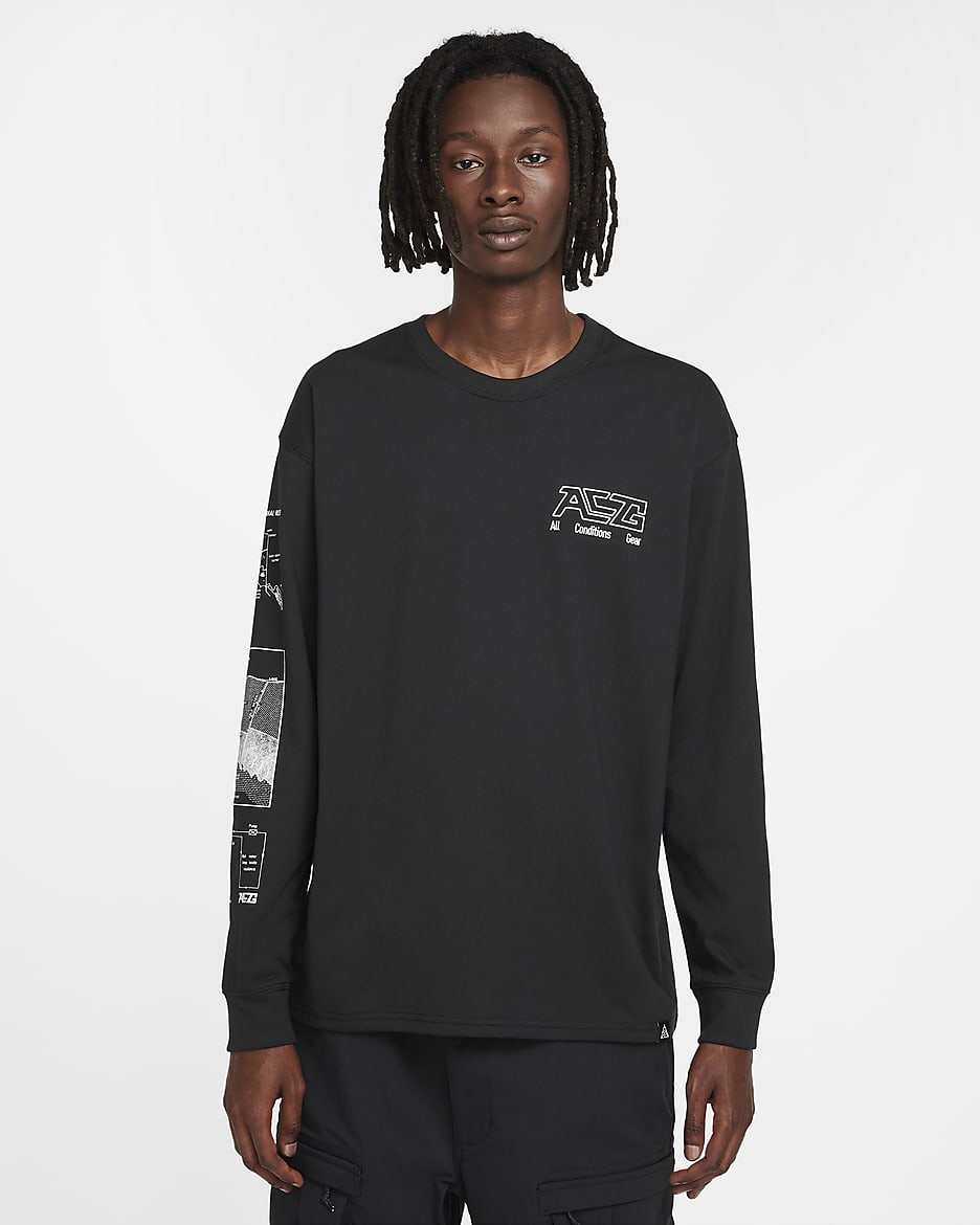 Nike ACG Longsleeve für Herren - Schwarz