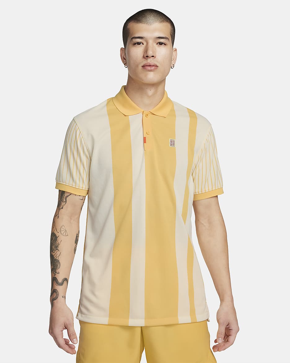 The Nike Polo Dri-FIT poloskjorte til herre - Topaz Gold