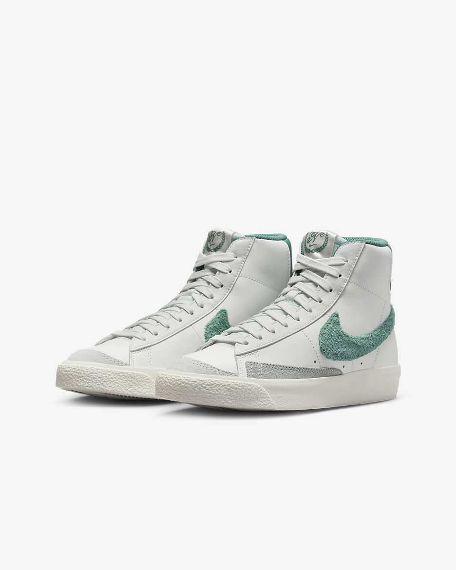 Παπούτσια Nike Blazer Mid '77 για μεγάλα παιδιά - Summit White/Phantom/Light Pumice/Bicoastal