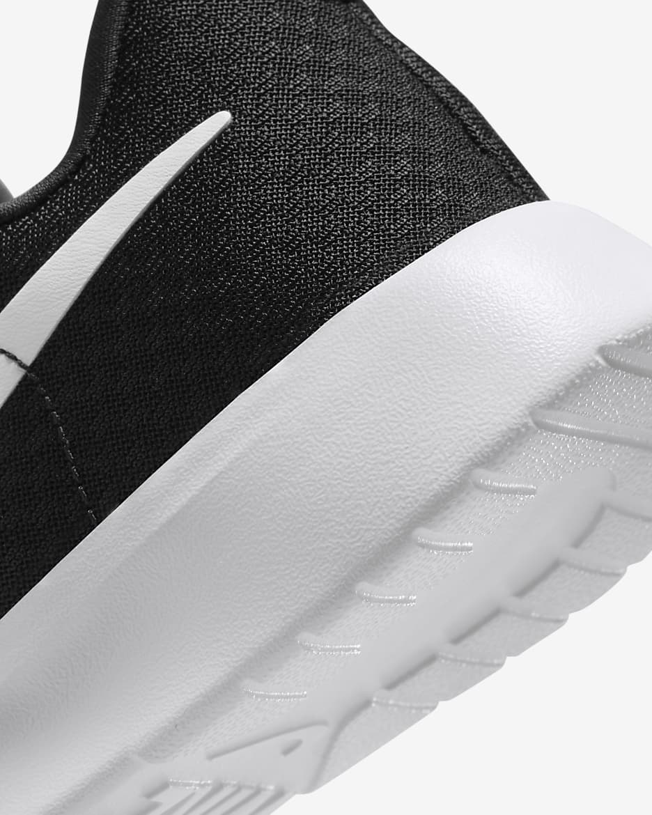 Nike Tanjun EasyOn sko til store barn - Svart/Hvit/Hvit