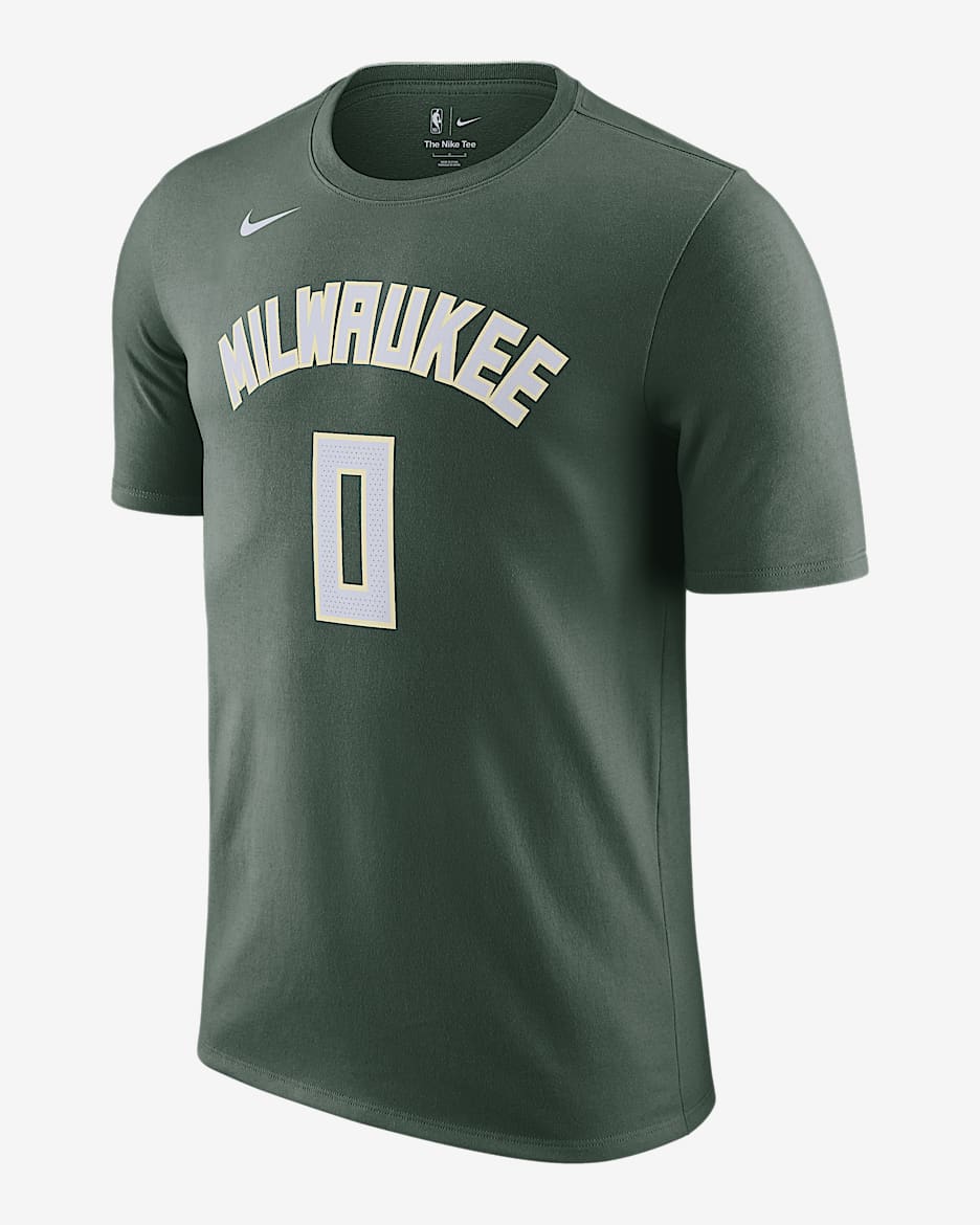 Milwaukee Bucks Men's Nike NBA T-Shirt - Fir