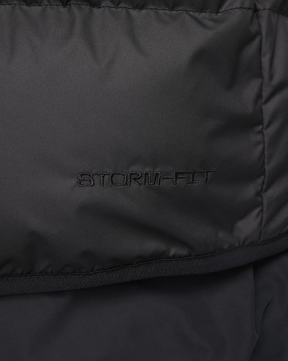 Nike Storm-FIT Windrunner Men's Insulated Gilet - Black/Black/Sail