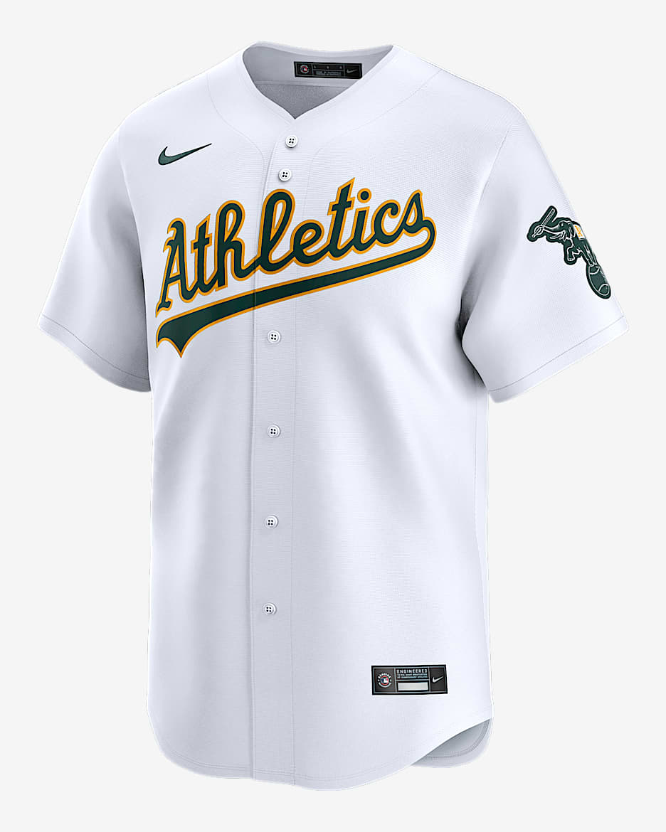 Zack Gelof Athletics Men's Nike Dri-FIT ADV MLB Limited Jersey - White