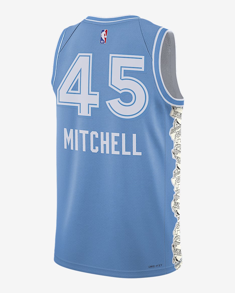 Donovan Mitchell Cleveland Cavaliers 2024/25 City Edition Men's Nike DriFIT NBA Swingman Jersey