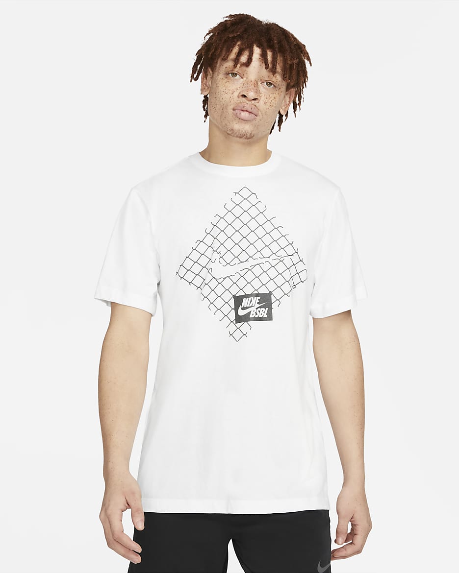 Nike Men's Baseball T-Shirt - White