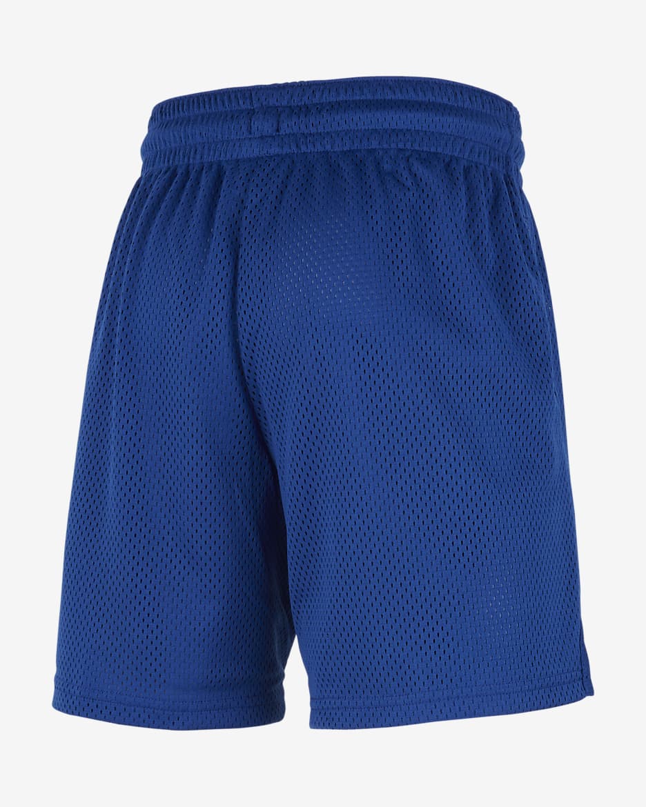 Shorts de Nike Dri-FIT NBA para niños talla grande Philadelphia 76ers Spotlight - Azul enérgico