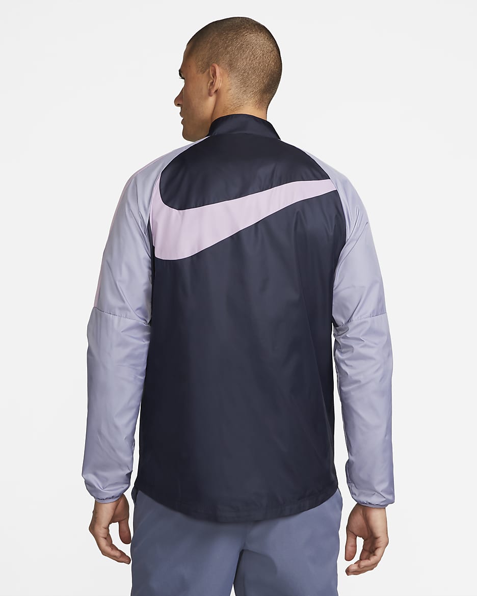 Tottenham Hotspur Repel Academy AWF Men's Nike Soccer Jacket - Marine/Iron Purple/Violet Star