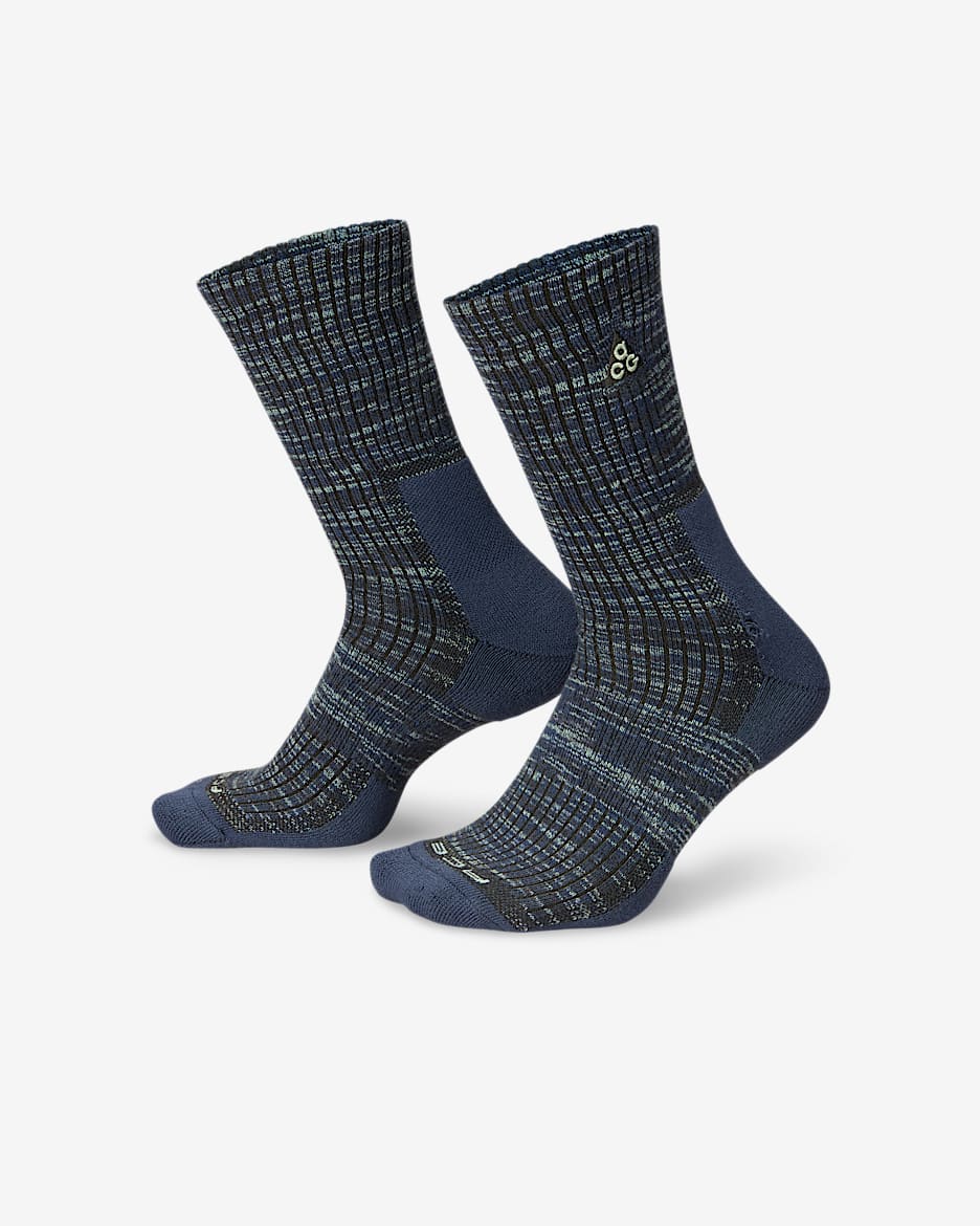 Calcetas acolchadas (1 par) Nike ACG Everyday - Trueno azul/Trueno azul/Voltio ligero