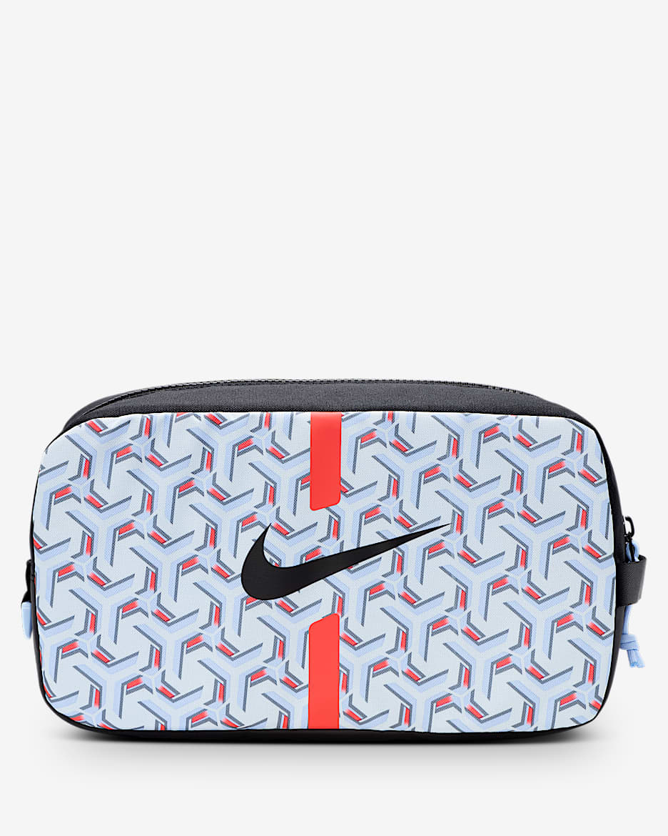 กระเป๋ารองเท้าฟุตบอล Nike Academy - Royal Tint/Bright Crimson/ดำ