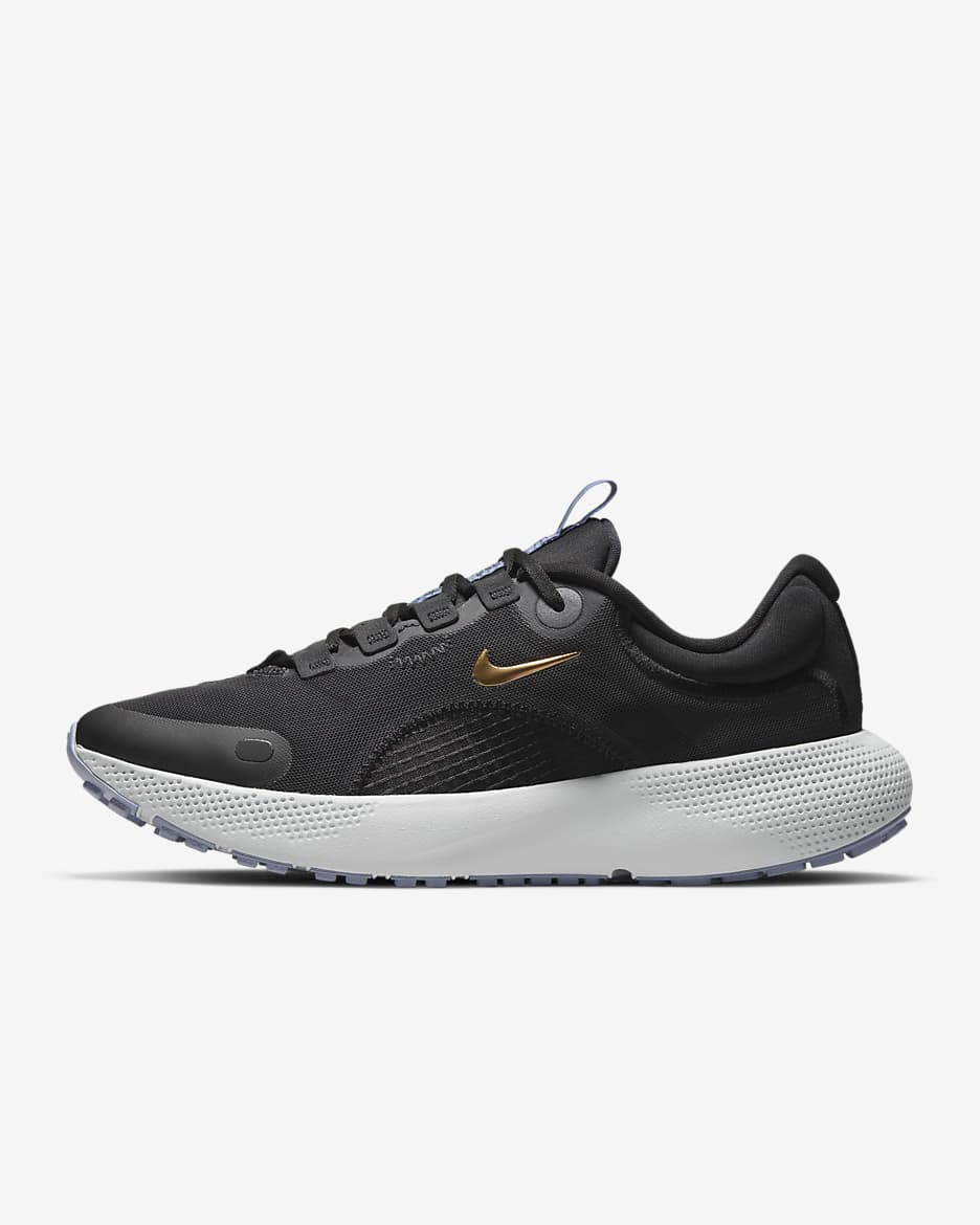 Calzado de running para carretera para mujer Nike Escape Run - Gris humo oscuro/Negro/Pizarra cenizo/Moneda de oro metalizado