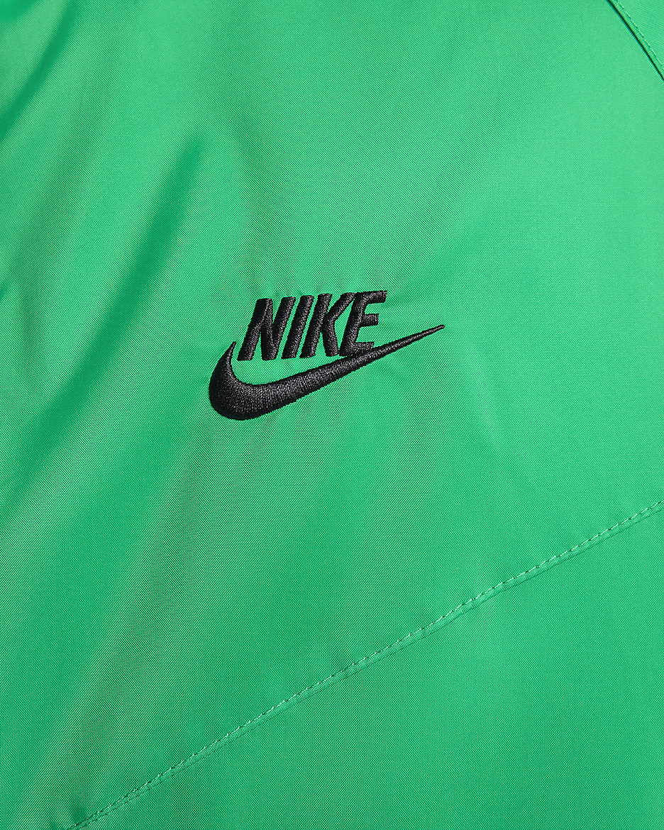 Nike Sportswear Windrunner Kapüşonlu Erkek Ceketi - Stadium Green/Siyah