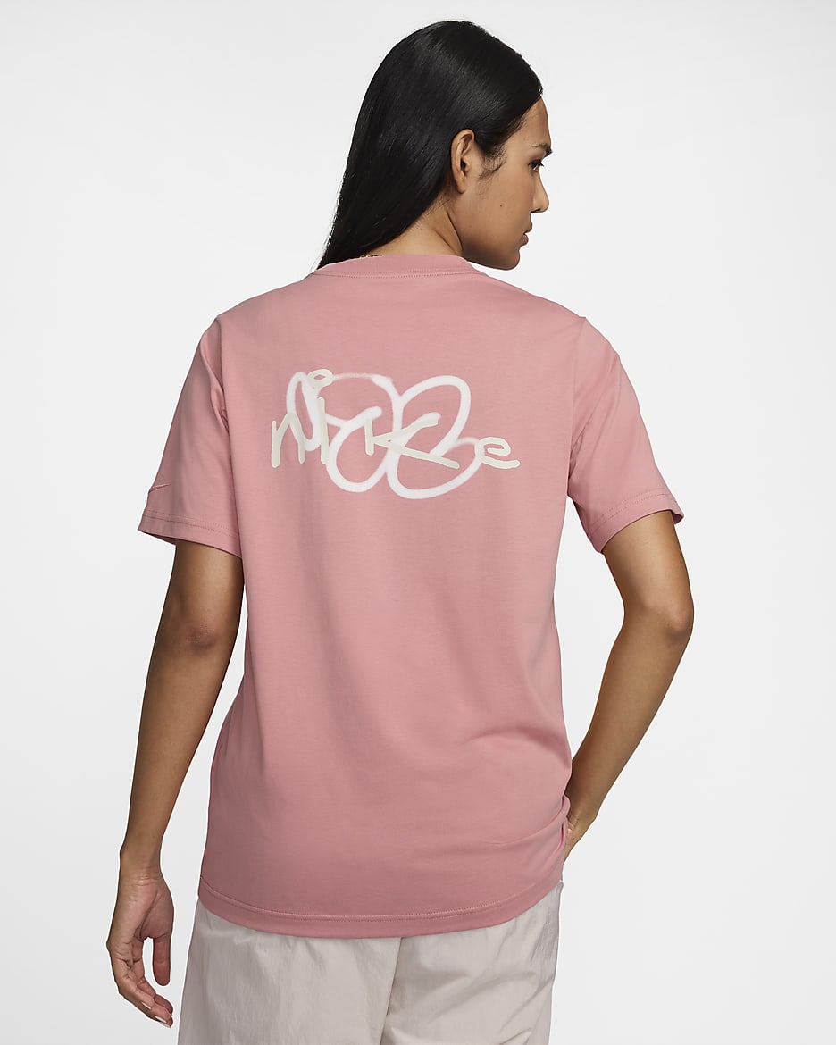 Nike Sportswear Women's T-Shirt - Rust Pink