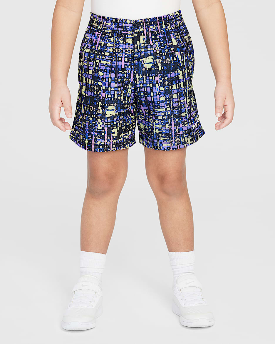 Nike Dri-FIT Little Kids' Bold Move Woven Shorts - Rush Fuchsia