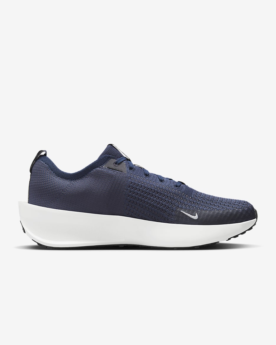 Nike Interact Run Men's Road Running Shoes - College Navy/Gridiron/White/Platinum Tint