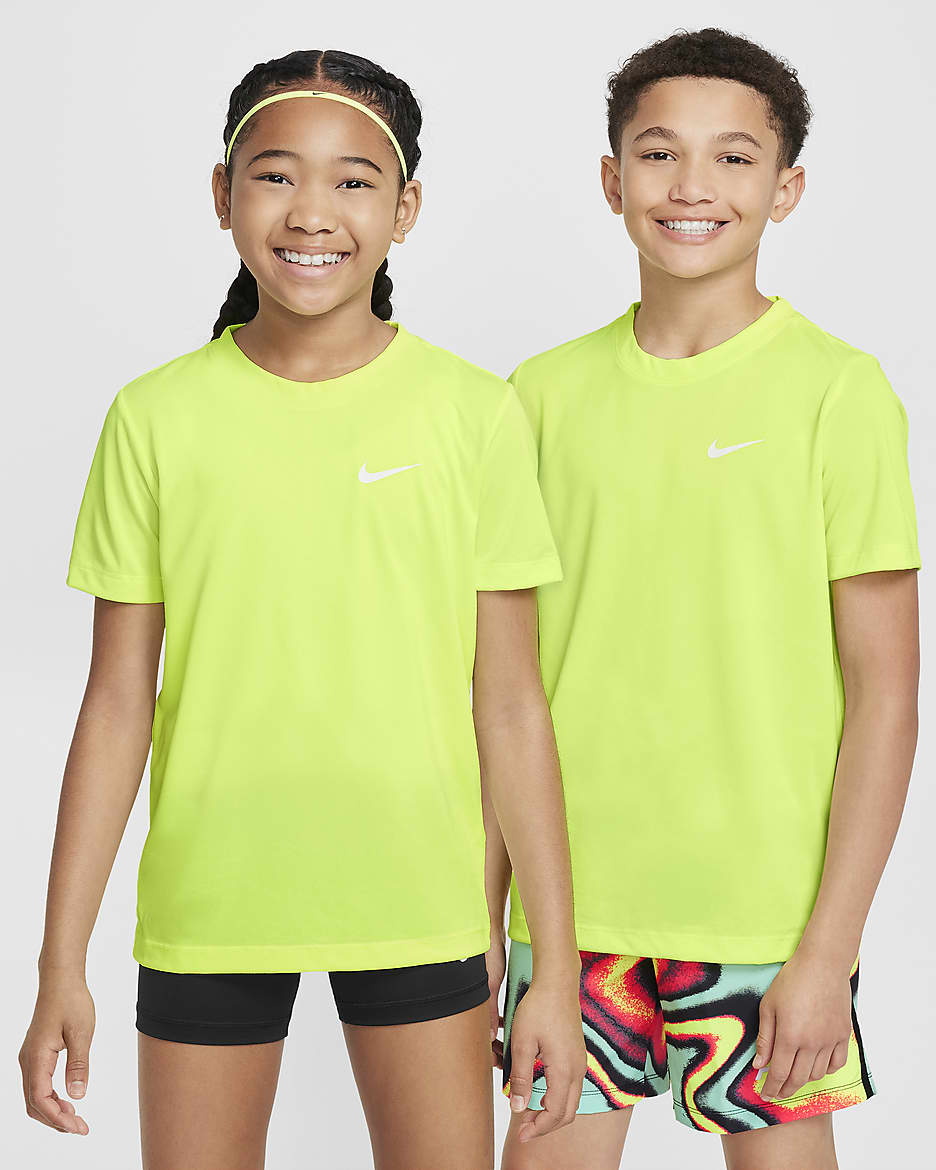 Nike Legend Big Kids' Dri-FIT T-Shirt - Volt