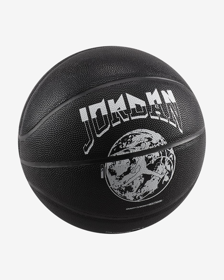 Jordan Ultimate 2.0 8P Basketball (Deflated) - Black/Black/Black/White