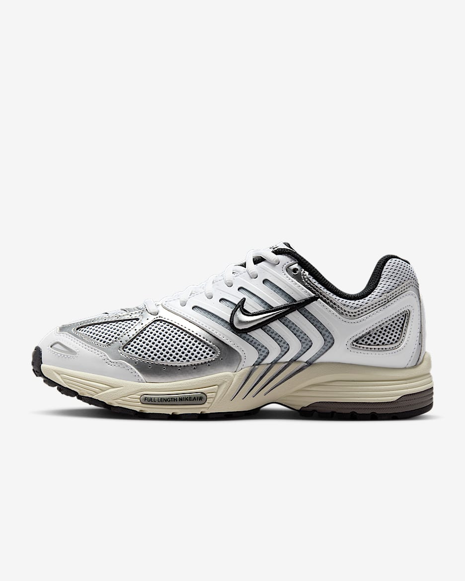 Tenis para mujer Nike Air Pegasus 2005 - Blanco/Leche de coco/Negro/Plata metalizado