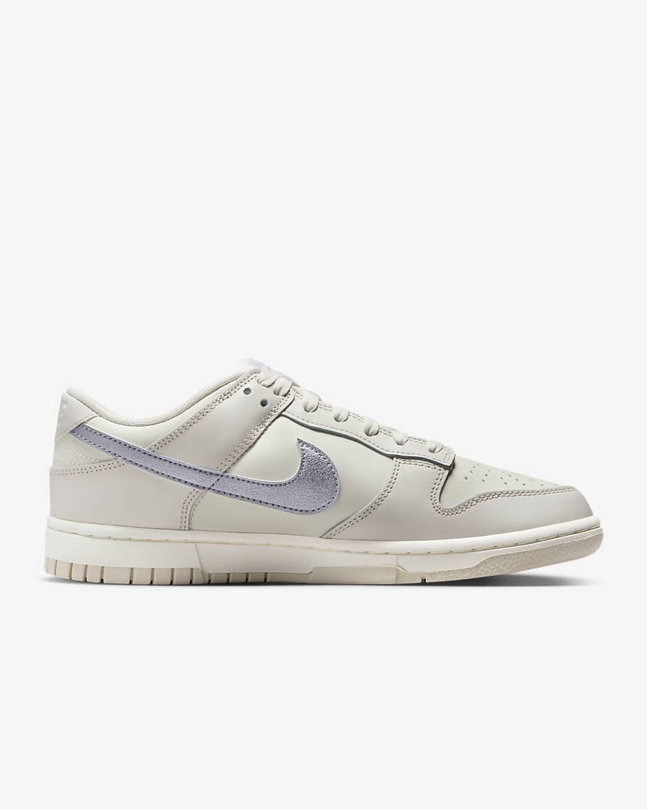 Nike Dunk Low Women's Shoes - Sail/Phantom/Oxygen Purple