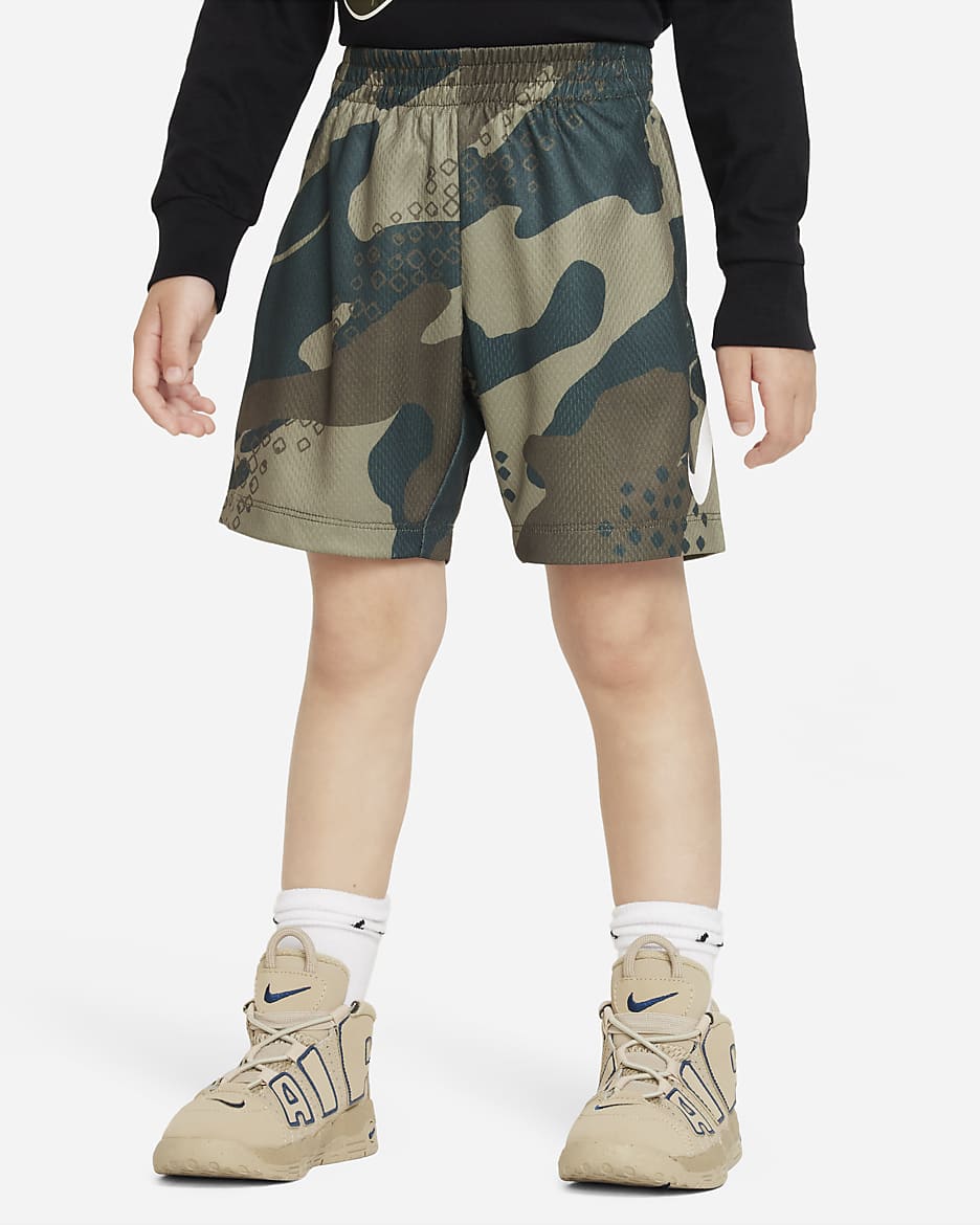 Nike Dri-FIT Club Camo Shorts Toddler Dri-FIT Shorts - Neutral Olive