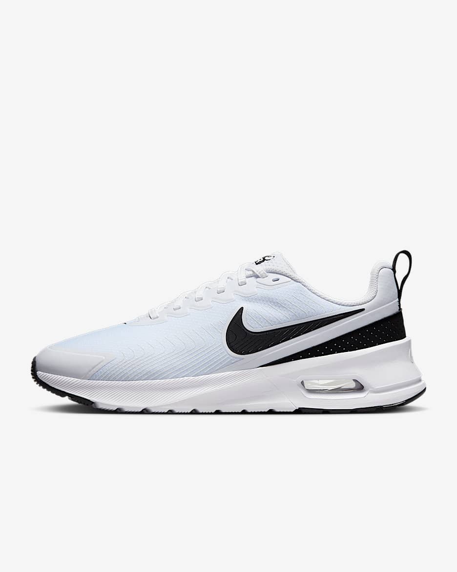 Ανδρικά παπούτσια Nike Air Max Nuaxis - Λευκό/Λευκό/Λευκό/Μαύρο