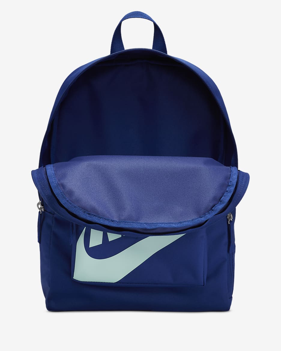 Nike Classic Kids' Backpack (16L) - Deep Royal Blue/Deep Royal Blue/Jade Ice