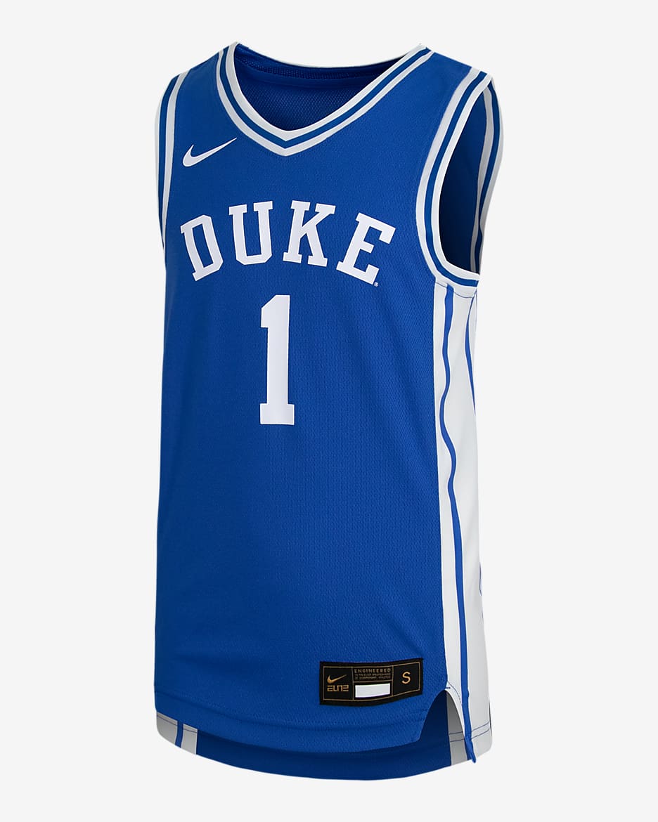 Nike College (Duke) Big Kids' Basketball Jersey - Game Royal