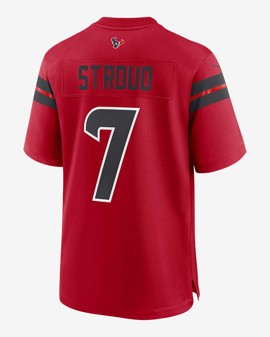 C.J. Stroud Houston Texans Men's Nike NFL Game Football Jersey - Red