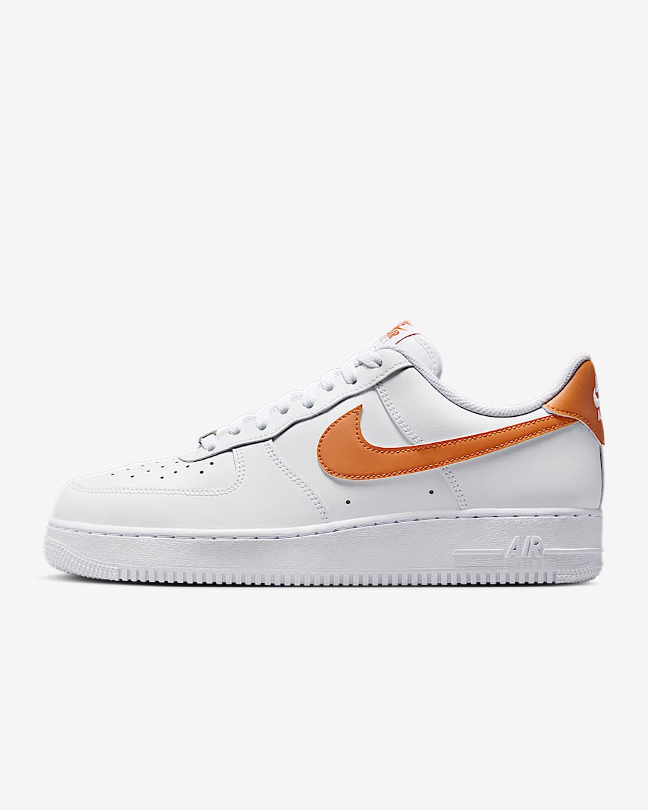 Calzado para hombre Nike Air Force 1 '07 - Blanco/Monarca