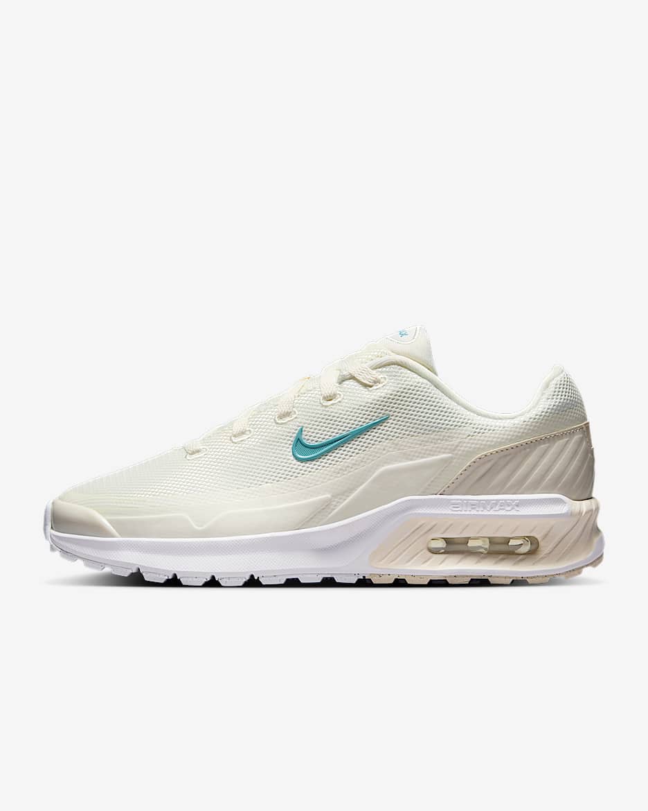 Tenis para mujer Nike Air Max Bia - Vela/Marrón verdoso claro/Fantasma/Denim turquesa