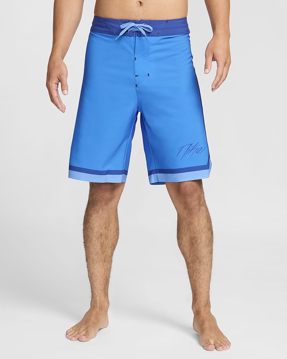 Nike Swim Men's Fadeaway Poole 9” Board Shorts - Game Royal